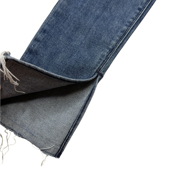 ๐ RtA Split Hem Skinny Jeans ๐ Dark Wash Denim Size 27 Designer Edge ๐ - Picture 2 of 6